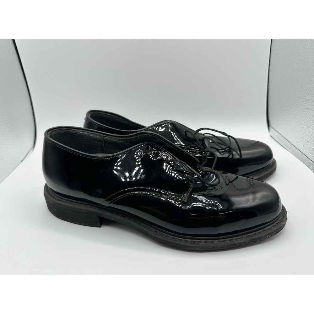 Capps Airlite Uniform Dress Shoes Mens‎ Size 10 Black Military Footwear